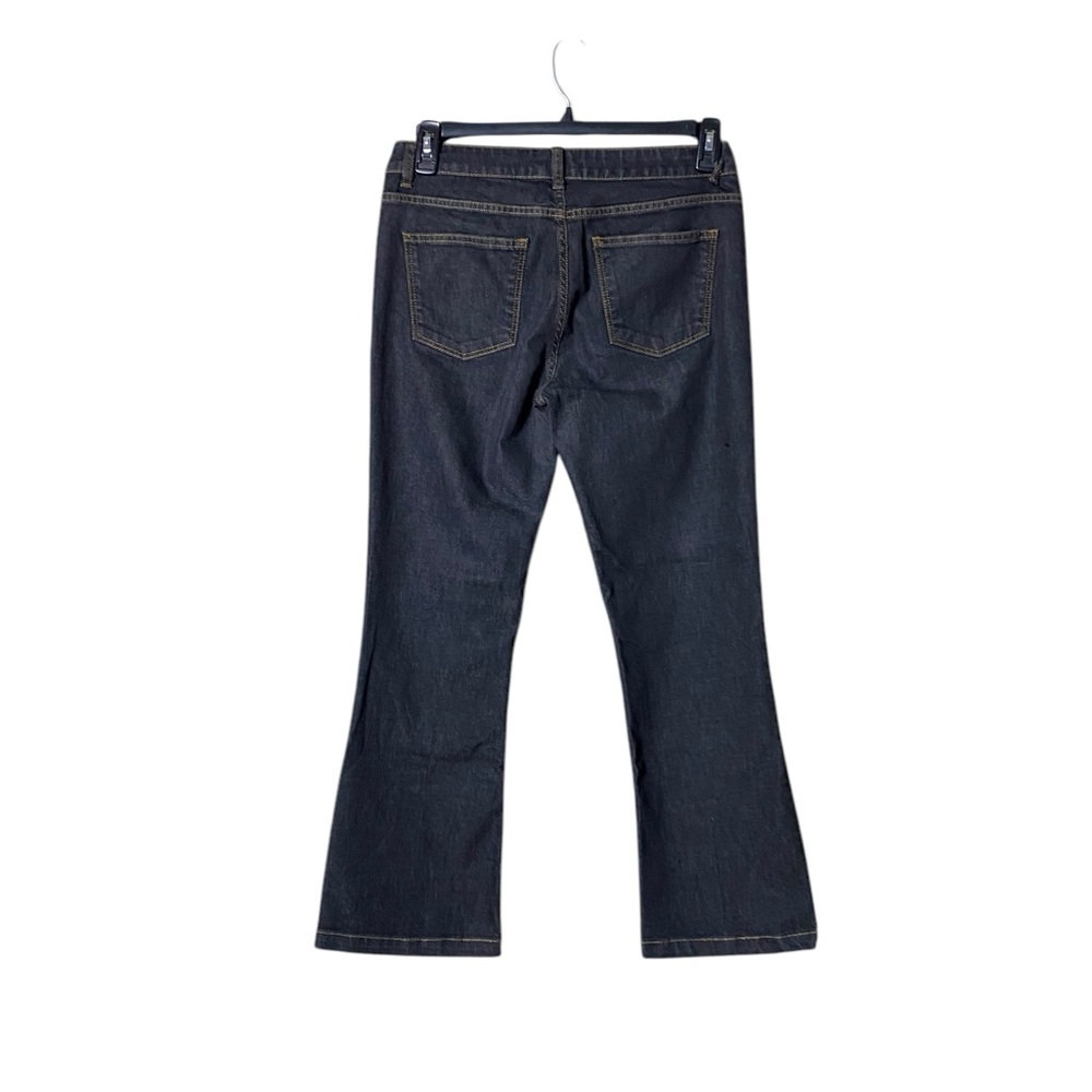 Talbots Women  Signature‎ Boot Cut Jeans Size 8 Western Cowgirl Rodeo Wide Leg - Picture 3 of 7